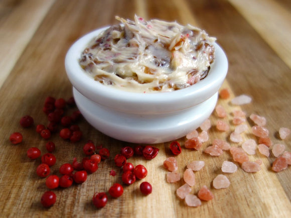 Caramelized Onion Pink Peppercorn Butter