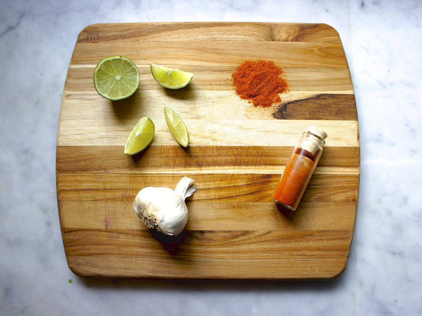 Chile Garlic Lime Butter