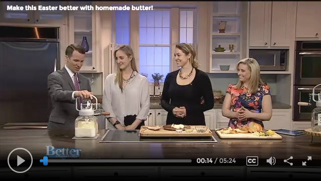Making Easter better with homemade butter!