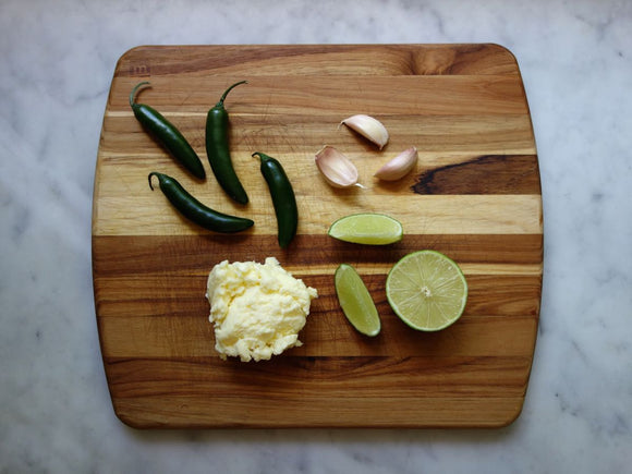 Serrano Lime Garlic Butter